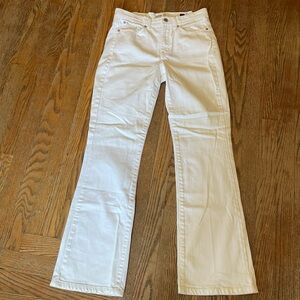 Elle White Stretch Mid Rise Denim Skinny Jeans Women's Size